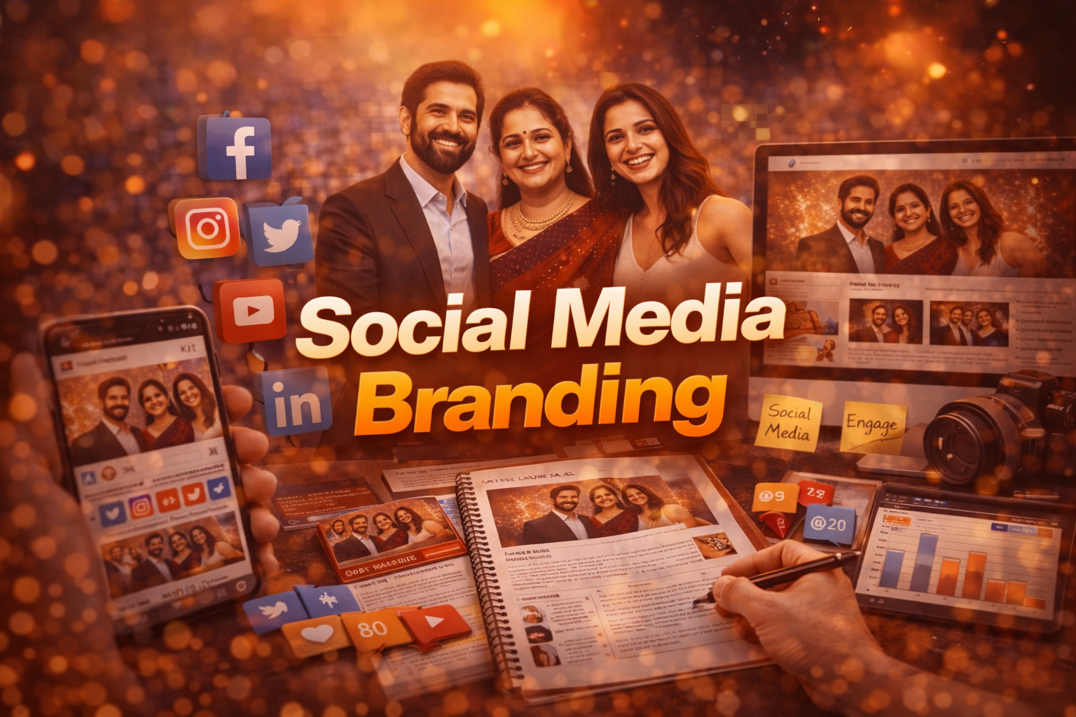 Social media branding